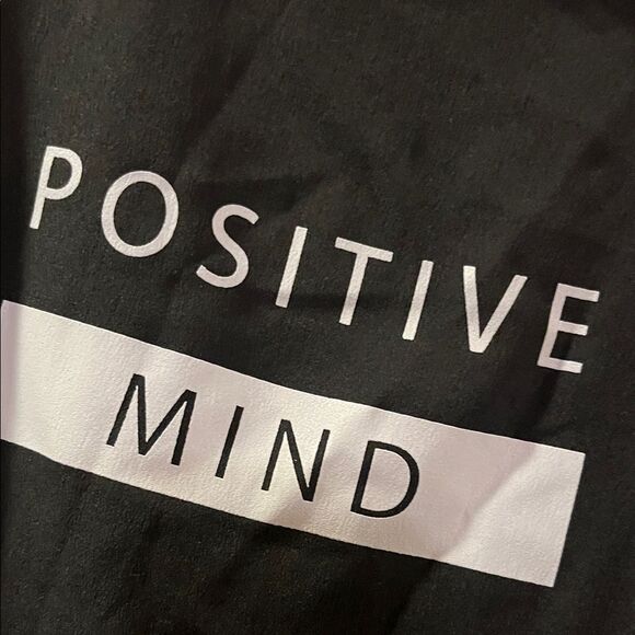 Positive Vibes Black Muscle Tee - Picture 3 of 9